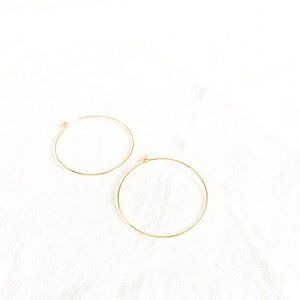 Ida James- Danica Dainty Gold Hoops